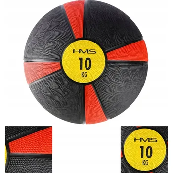 Medicinbal Medicimbal 10 KG HMS Gumový Rehabilitační Silový pro Crossfit