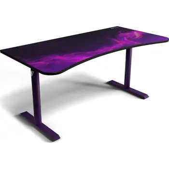 AROZZI herní stůl ARENA Gaming Desk Deep Purple Galaxy, ARENA-DEEPP-GALAXY