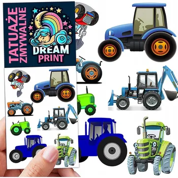 Odstranitelné tetování Filmová a herní nálepka na tetování Dětské vodní tetování Omyvatelné k narozeninám Dárek Dočasný dárek pro děti Originální opakovaně použitelné Spousta Vzorů