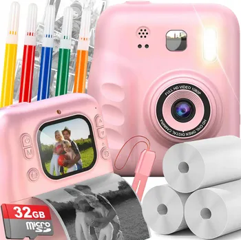 IP kamera Termální tiskárna etiket a nálepek Renew Force – tisk na papír, 8 – růžová