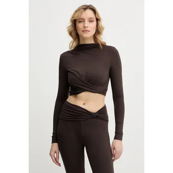 Dámská halenka Halenka La Mania KADDY hnědá 89X, vel. 36