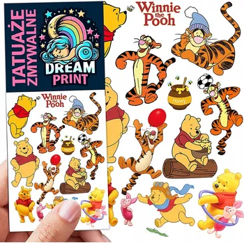 Odstranitelné tetování Filmová a herní nálepka na tetování Dětské vodní tetování Omyvatelné k narozeninám Dárek Dočasný dárek pro děti Originální opakovaně použitelné Spousta Vzorů