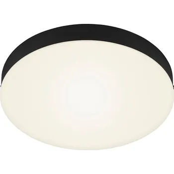 STROPNÍ SVÍTIDLO kulatý ČERNÝ LED 21W teplá barva POKOJ KUCHYNĚ CHODBA