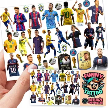 Odstranitelné tetování Filmová a herní nálepka na tetování Dětské vodní tetování Omyvatelné k narozeninám Dárek Dočasný dárek pro děti Originální opakovaně použitelné Spousta Vzorů