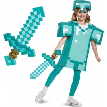 Dětská zbraň Diamantový meč Disguise Minecraft 51 cm