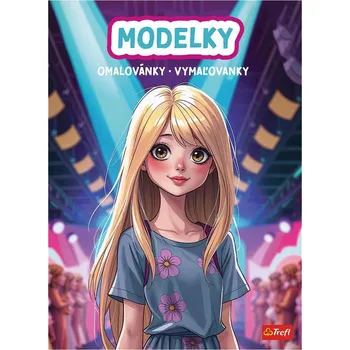 omalovánky Trefl Omalovánky Modelky 20x27,5cm