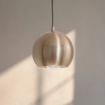 Opviq Závěsné světlo Berceste 9201, Ø 15 cm, zlaté, železo, E27 zlato 1 x 40 W - Doprava zdarma