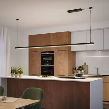 Lampička Paulmann závěsné lano Linion, černé, 150 cm, kovové černá