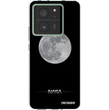 Pouzdro na mobilní telefon Picasee silikonový průhledný obal pro Xiaomi 13T Pro - Moon Minimal