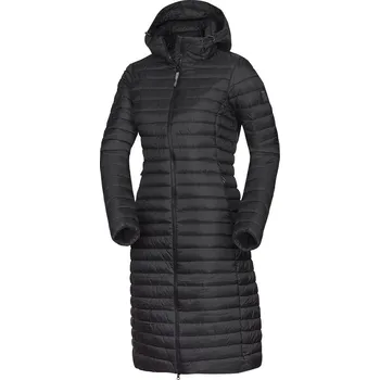 Dámská větrovka Northfinder Dámská bunda prodloužená zateplená CUBA, černá, XL