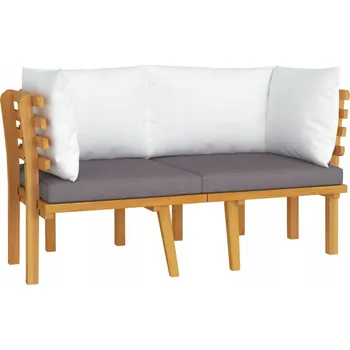 Zahradní pohovka z masivního akáciového dřeva, 130x65x65 cm