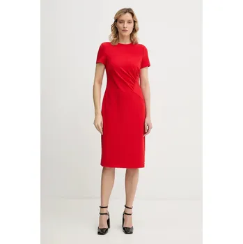 Dámské šaty Šaty Calvin Klein LV044E048G červená 33X, vel. L