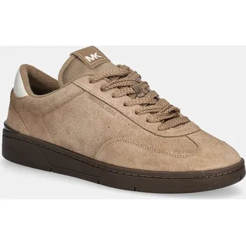 Pánské tenisky Semišové tenisky Michael Kors Wilton Lace Up pánské, béžová barva, 42R6WLFS1S.297 80X, EUR 43