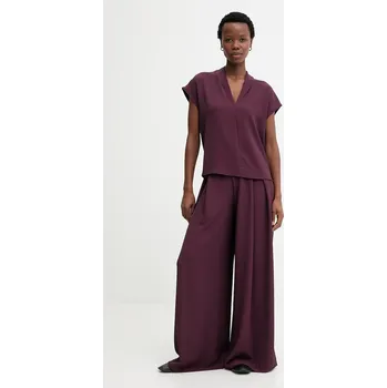 Souprava Answear.LAB dámská, vínová barva 55088.55276.iok 83X, vel. M