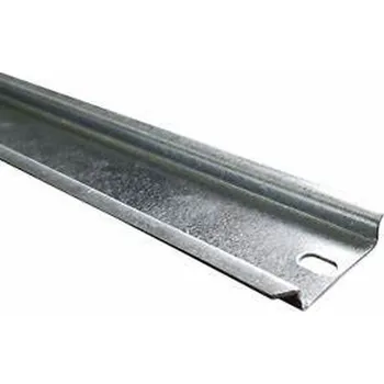 Rozvaděč SCHMACHTL Lišta DIN 15x5,5 neperforovaná pozink pasivovaná 1000mm PR-TS 15 1m