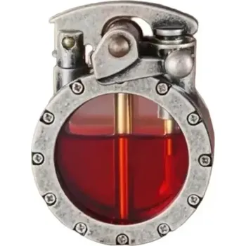 Zapalovač Benzínový zapalovač 81805, Barva ocelová