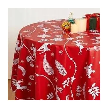 ubrus Vánoční ubrus Voděodolný Omyvatelný Vánoce 140 Cm Sobíci