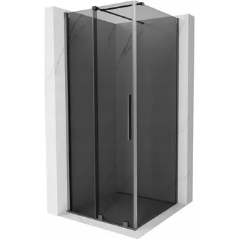 MEXEN VELAR SPRCHOVÝ KOUT KUT 90X90CM GRAFIT ČERVENÁ