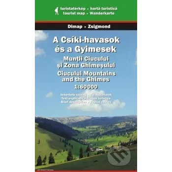 Munti Ciue/mapa turist. 1:50 000 Dimap / turistická mapa