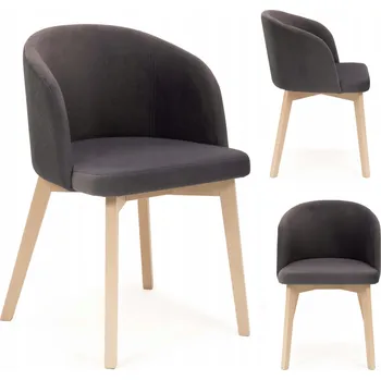 Jídelní židle Moderní židle do obýváku, kanceláře, jídelny – výjimečný design BELLUNO2, barva sonoma