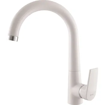 Vodovodní baterie COLORADO - Dřezová baterie, Bílá/chrom CO119.0BC, RAV Slezák