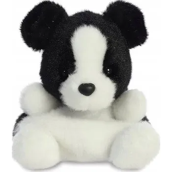 plyšák Plyšová Hračka Pokémon Aurora AURORA, 33534, Palm Pals Brodie Collie Dog, 5In, Soft Toy, Black & White 1 cm