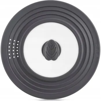 Poklice UNIVERZÁLNÍ skleněná poklice se silikonovým okrajem na hrnec pánev 20 / 22 / 24 cm