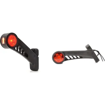 Přídavný světlomet Svítilna obrysová LED 12-24V levá šikmá WAS 888L