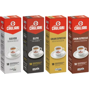Kapsle do Cafissimo Caffitaly pro Cafissimo * Caffe Cagliari Gran Espresso Dolce e Avvolgente 10 ks