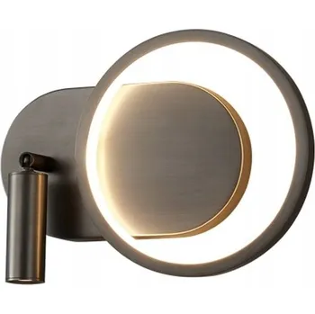 Nástěnné svítidlo Moderní nástěnné svítidlo Elyptica černé 18 cm