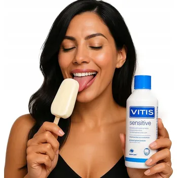 Ústní voda Vitis sensitive, ústní voda pro citlivé zuby, 500 ml