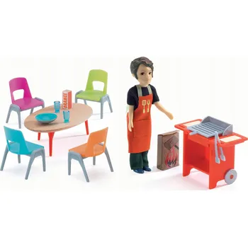 Doplněk pro panenku Nábytek do domečku pro panenky Djeco Gril