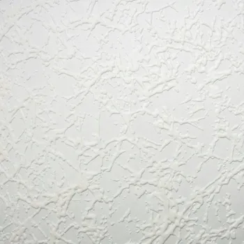 Tapeta STRUKTUROVANÁ TAPETA K VÍCEKRÁTÉMU PŘETÍRÁNÍ BÍLÁ OZDOBNÝ VZOR 25 m x 106 cm