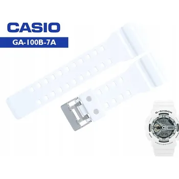 Řemínek na hodinky Řemínky k hodinkám pro Casio 10395227 bílé