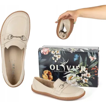 Dámské mokasíny Dámské barefoot mokasíny kožené béžové 1288AR flexibilní zdravé boty velikost 36