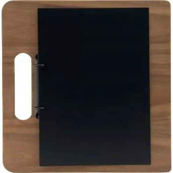 Securit Kroužkový pořadač na menu Walnut Range A4, dřevěný