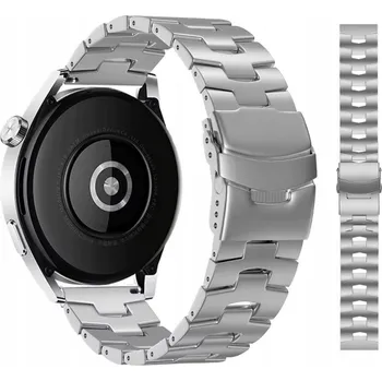 Náramek TITANOVÝ NÁRAMEK PRO HUAWEI WATCH 2 3 4 5 GT GT2 GT3 GT4 GT5 PRO 2e 46MM