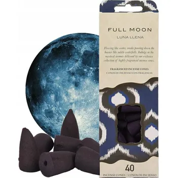 Čajovna Přírodní vonné kužely BACKFLOW 20 KS - MOON (Měsíc)