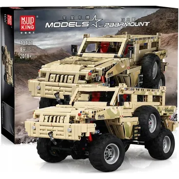 ostatní stavebnice Stavebnice Technic Hummer Terénní Auto Vojenské Vozidlo 2028 dílů Sada 1:8