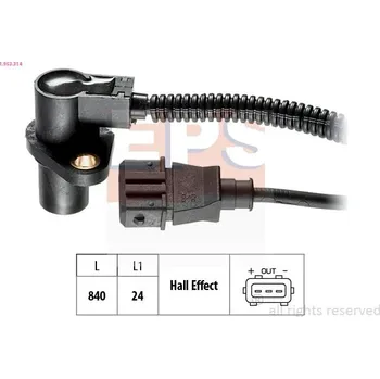 Motor automobilu Generátor impulsů, klikový hřídel EPS 1.953.314