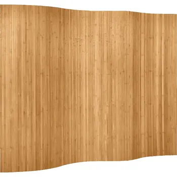 Paraván Bambusová Paraván Neprůhledná 250x165 cm Přírodní