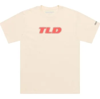 Pánské tričko triko Troy Lee Designs Fade Out vintage white 2XL