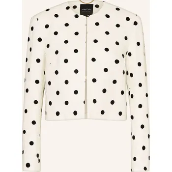 Dámský blejzr Marc Cain Dámská Bunda Hranatého Střihu Z Buklé S Třpytivou...