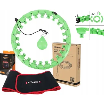 Obraz Hula hoop s cvočky HMS 45 cm zelená