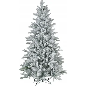 Vánoční stromek HOMCOM Vánoční stromek 180 cm s větvemi zpomalujícími hoření a kovovým stojanem