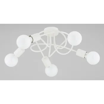 Závěsná lampa Alfa Sosnowscy boston cream 5-bodová, patice E27