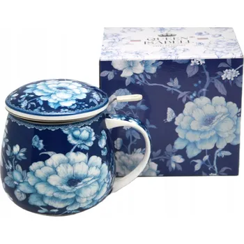 Hrnek Queen Isabell Bílé Růže porcelán 450 ml