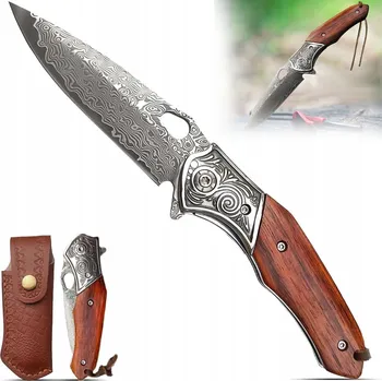 Kuchyňský nůž Nůž zavírací nůž s ergonomickou rukojetí pro rybaření a sběratele