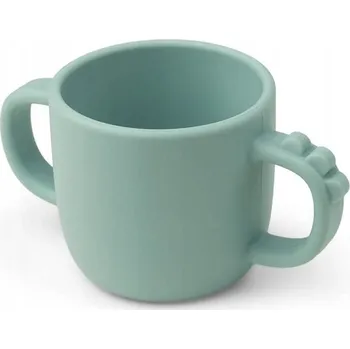 Silikonový hrneček Peekaboo Croco Blue Done By Deer modrý