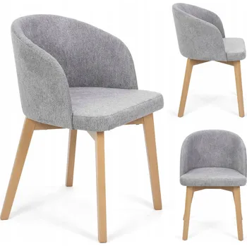 Jídelní židle Moderní židle do obýváku, kanceláře, jídelny – výjimečný design BELLUNO2, barva sonoma